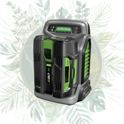 Chargeur rapide Ego Power+ bour batterie Ego 56V. Charge 50% plus rapide qu'avec le chargeur standard